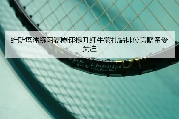 维斯塔潘练习赛圈速提升红牛蒙扎站排位策略备受关注